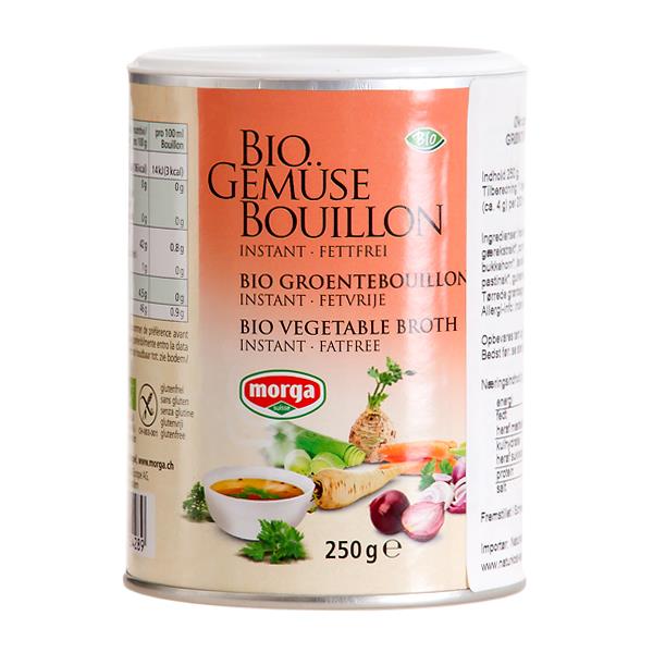 Grønsagsbouillon Instant Morga glutenfri 250 g øko